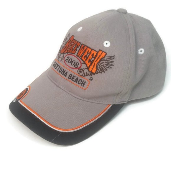 Bike Week 67th Annual 2008 Daytona Beach Florida Trucker Hat Biker Baseball Cap - Picture 8 of 8
